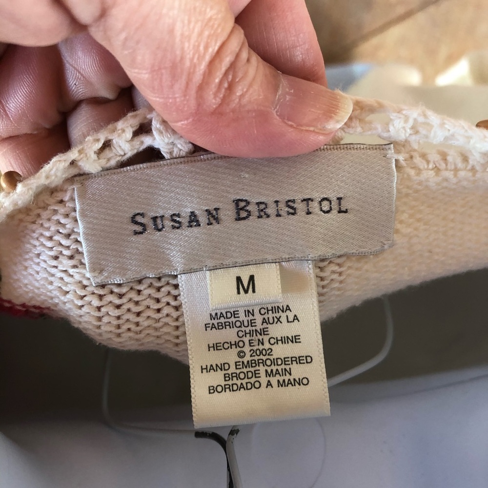 Susan Bristol pull over sweater size Medium - Picture 3 of 8